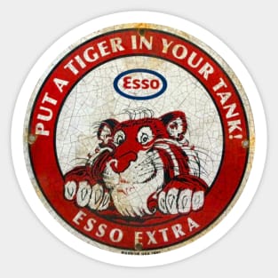 ESSO Tiger Sticker